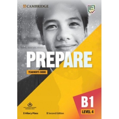 Книга для вчителя Cambridge English Prepare! Second Edition 4 Teachers Book with Downloadable Resource Pack Hilary Plass замовити онлайн