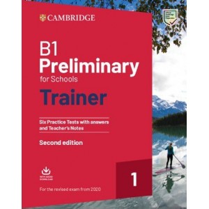 Книга Cambridge Preliminary for Schools Trainer 1 for the Revised Exam from 2020 ISBN 9781108528887