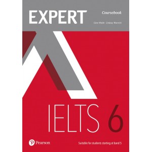 Підручник Expert IELTS 6 Coursebook ISBN 9781292125022