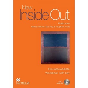 Робочий зошит new inside out pre intermediate workbook with key and cd ISBN 9781405099646