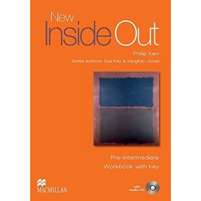 Робочий зошит new inside out pre intermediate workbook with key and cd ISBN 9781405099646 замовити онлайн