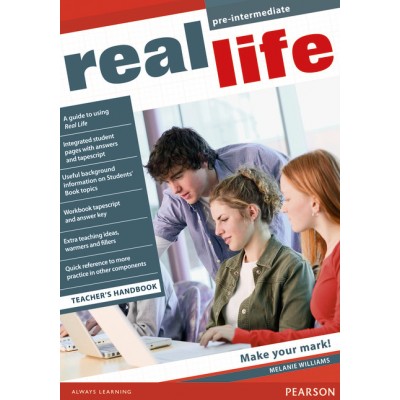 Книга Real Life Pre-Intermediate: Teachers Handbook ISBN 9781405897167 замовити онлайн