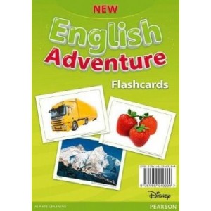 Картки New English Adventure 1 Flashcards ISBN 9781447949299