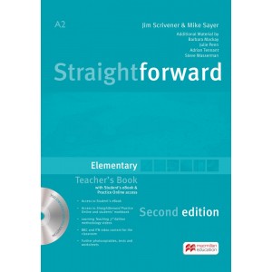 Книга для вчителя Straightforward 2nd Edition Elementary Teachers Book with eBook Pack ISBN 9781786327628