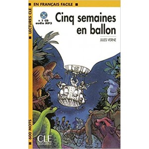 Niveau 1 Cing Semaines en ballon Livre+CD Verne, J ISBN 9782090318449