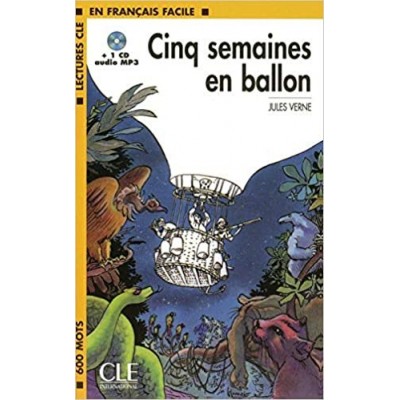 Niveau 1 Cing Semaines en ballon Livre+CD Verne, J ISBN 9782090318449 замовити онлайн