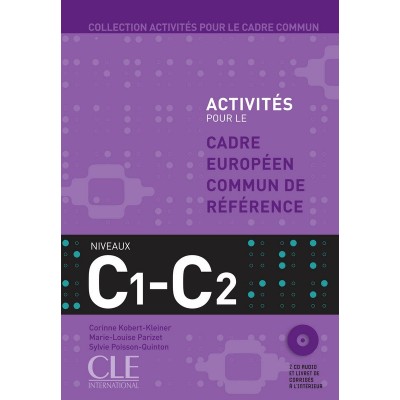 Activites pour le Cadre commun C1-C2 Livre + 2 CD ISBN 9782090353877 замовити онлайн