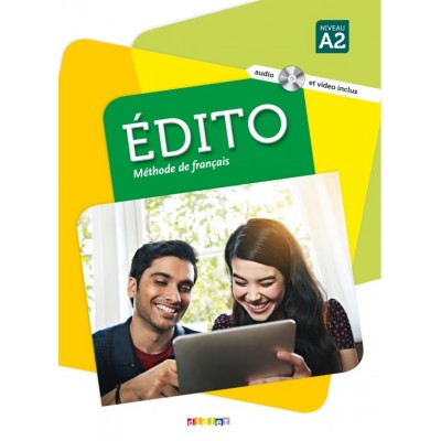 Книга Edito A2 Livre eleve + DVD-Rom (audio et video) ISBN 9782278083190 замовити онлайн