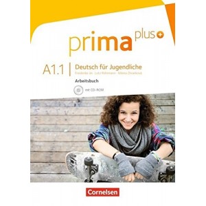 Робочий зошит Prima plus A1/1 Arbeitsbuch mit CD-ROM Jin, F ISBN 9783061206338