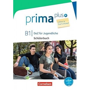 Книга Prima plus B1 Leben in Deutschland Schulerbuch mit MP3-Download ISBN 9783065209083