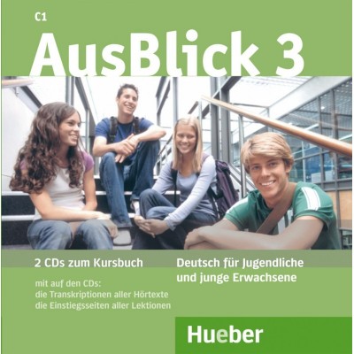 Підручник AusBlick 3 Audio-CDs zum Kursbuch ISBN 9783190318629 заказать онлайн оптом Украина