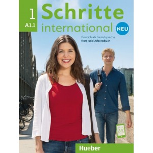Підручник Schritte international Neu 1 Kursbuch + Arbeitsbuch + CD zum Arbeitsbuch ISBN 9783193010827