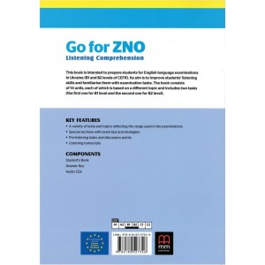 Книга Go for ZNO Listening Comprehension H ISBN 9786180527346