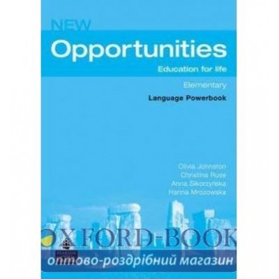 Робочий зошит Opportunities Elementary New Workbook ISBN 9780582854109 замовити онлайн