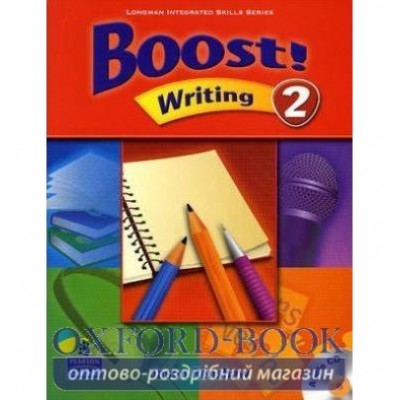 Підручник Boost! Writing 2 Student Book+CD ISBN 9789620058820 замовити онлайн