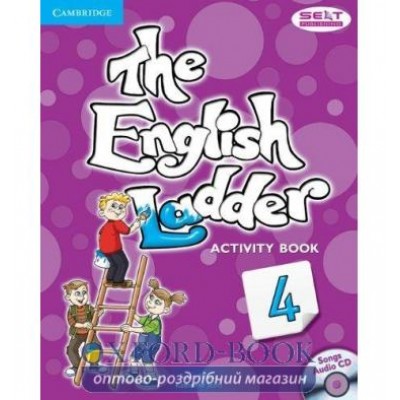 Робочий зошит The English Ladder Level 4 Activity Book with Songs Audio CD House, S ISBN 9781107400801 замовити онлайн
