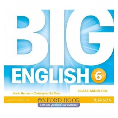 Диск Big English Plus 6 CD adv ISBN 9781447994640-L замовити онлайн