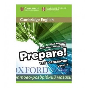 Тести Cambridge English Prepare! 7 Test Generator CD-ROM ISBN 9788490361849