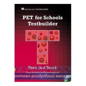 Тести PET for Schools Testbuilder with key and Audio CD ISBN 9780230407121
