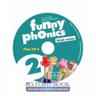 Диск Funny Phonics 2 Class CD Mitchell, H ISBN 9789604788798 замовити онлайн