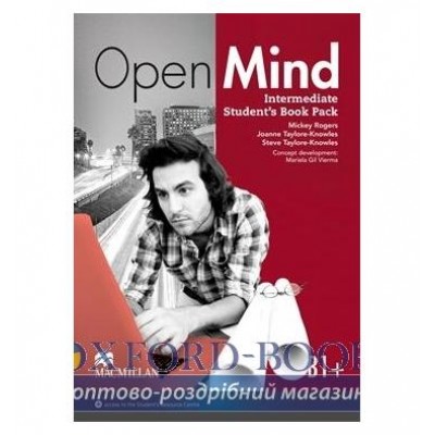 Підручник Open Mind British English Intermediate Students Book Pack ISBN 9780230458307 замовити онлайн
