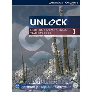 Книга для вчителя Unlock 1 Listening and Speaking Skills Teachers Book with DVD Ostrowska, S ISBN 9781107662117