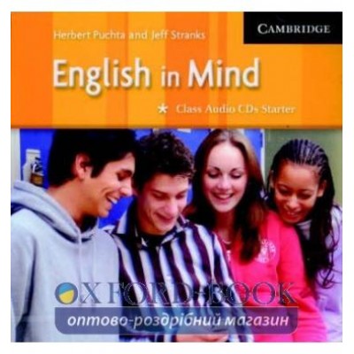 Диск English in Mind Starter Class Audio CD(2) ISBN 9780521545037 замовити онлайн