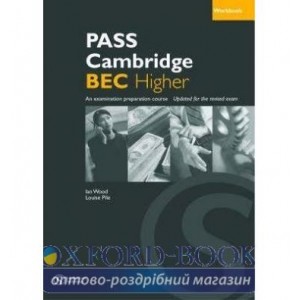 Робочий зошит Pass Cambridge BEC Higher Workbook with Key ISBN 9781902741390