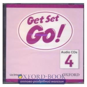 Диски для класса Get Set Go! 4: Class Audio CDs (2) ISBN 9780194918091