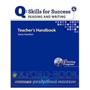 Книга для вчителя Skills for Success Reading and Writing 4 Teachers Book with CD-ROM ISBN 9780194756303