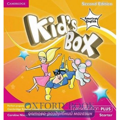 Kids Box Second edition Starter Presentation Plus DVD-ROM ISBN 9781107676947 заказать онлайн оптом Украина