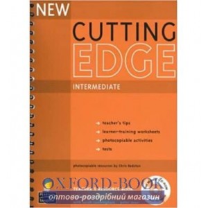 Книга для вчителя Cutting Edge Interm New Teachers book+CD Pack ISBN 9781405843508