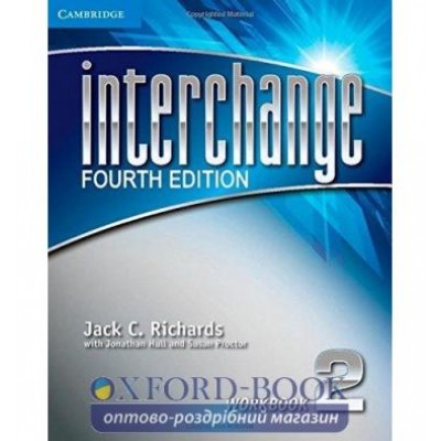 Робочий зошит Interchange 4th Edition 2 workbook Richards, J ISBN 9781107648739 заказать онлайн оптом Украина