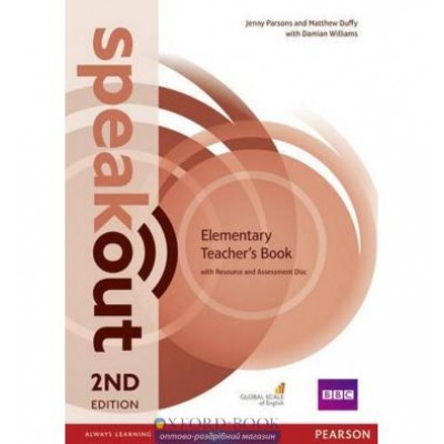 Книга для вчителя SpeakOut 2nd Edition Elementary teachers book with Audio CD ISBN 9781292120140 заказать онлайн оптом Украина