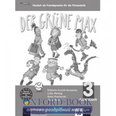 Робочий зошит Der grune Max 3 Arbeitsbuch +CD Reitzig, L ISBN 9783126062053 заказать онлайн оптом Украина