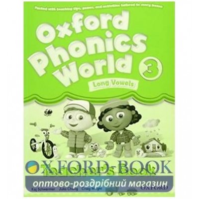 Книга для вчителя Oxford Phonics World 3 Teachers Book ISBN 9780194596305 замовити онлайн