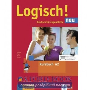 Підручник Logisch neu Kursbuch A2 mit MP3 zum Download ISBN 9783126052115