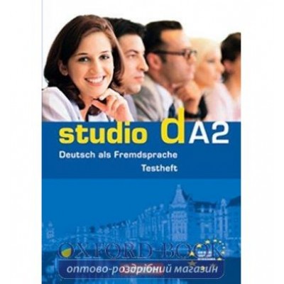 Тести Studio d A2 Testvorbereitungsheft und Modelltest "Start Deutsch 2"" mit CD Pistorius, H ISBN 9783060200481" замовити онлайн