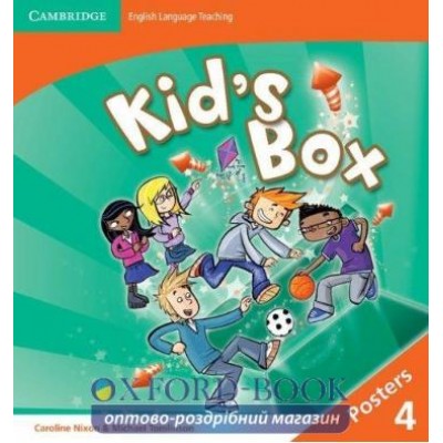 Книга Kids Box 4 Posters (8) Nixon, C ISBN 9781107672819 заказать онлайн оптом Украина