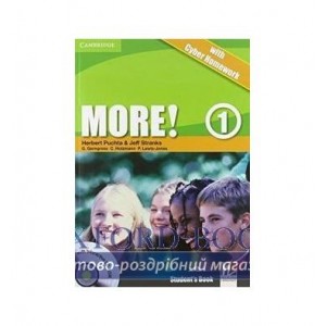 Підручник More! 1 Students Book with interactive CD-ROM with Cyber Homework Puchta, H ISBN 9780521138277