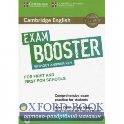 Книга Exam Booster for First and First for Schools without Answer Key with Audio ISBN 9781316641750 заказать онлайн оптом Украина