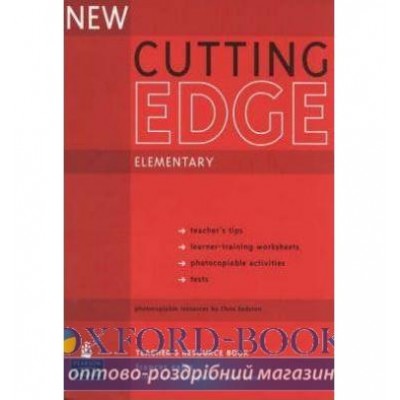 Книга для вчителя Cutting Edge New Elem teachers book ISBN 9781405843485 замовити онлайн