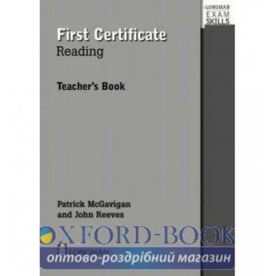 Книга для вчителя FCE Reading Teachers book ISBN 9780582363366 замовити онлайн