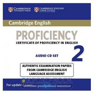 Cambridge English Proficiency 2 Audio CDs ISBN 9781107647640