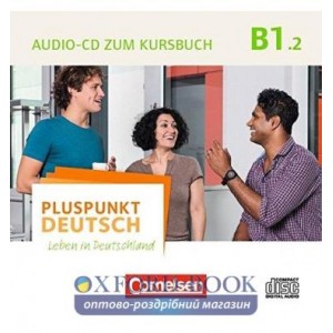 Підручник Pluspunkt Deutsch NEU B1/2 Audio-CD zum Kursbuch Jin, F ISBN 9783061206260