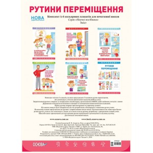 Комплект плакатів Рутини переміщення