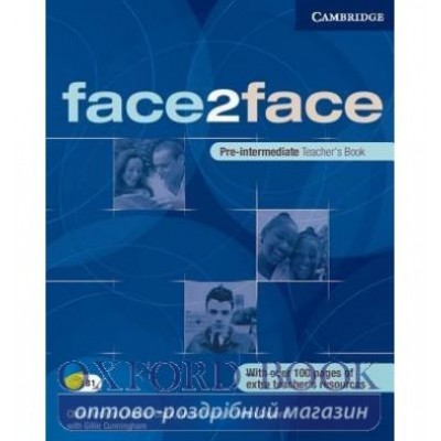Книга для вчителя Face2face Pre-Inter teachers book Redston, Ch ISBN 9780521613965 заказать онлайн оптом Украина