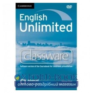English Unlimited Advanced Classware DVD-ROM Doff, A ISBN 9780521188425