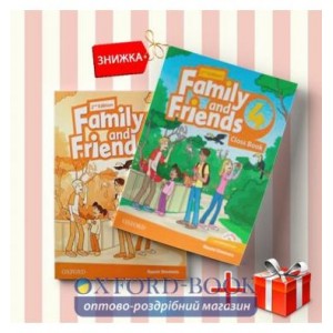 Книги Family and friends 4 Class book & workbook (комплект: Підручник и Робочий зошит) Oxford University Press