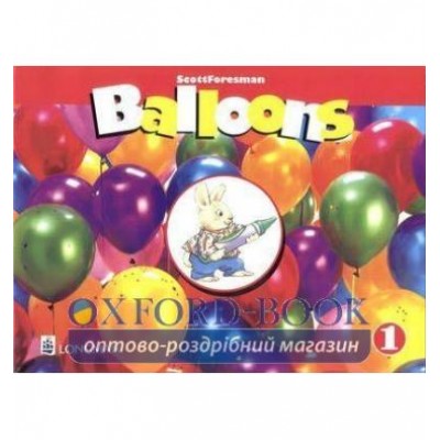 Підручник Balloons Student Book 1 ISBN 9780201351194 замовити онлайн